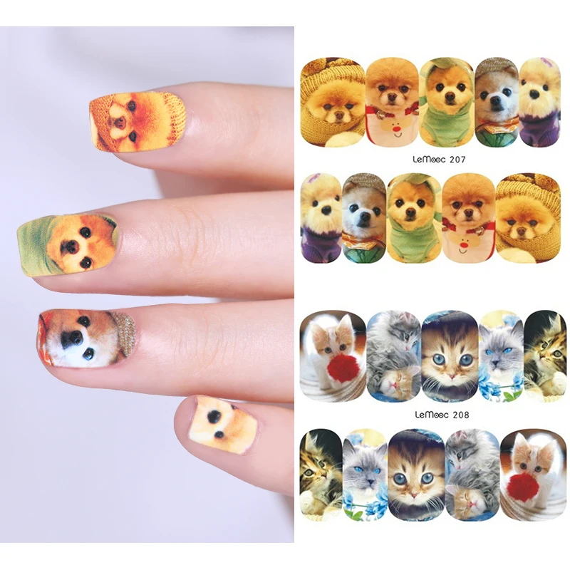 LEMOOC 1 Sheet Animal Pattren Full Nail Sticker Transfer Water Decal Nail Art Decoration for Manicure Watermark
LEMOOC 1 Sheet Animal Pattren Full Nail Sticker Transfer Water Decal Nail Art Decoration for Manicure Watermark