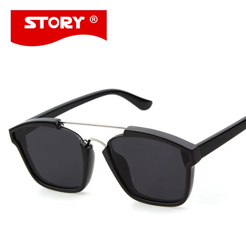 STORY 2016 Flap Top Summer Style Women Sunglasses Abstract Design Sun Glasses Brand Designer Oculos de sol Femininos UV400 | Аксессуары