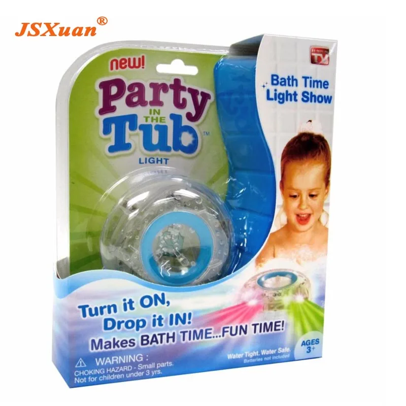 JSXuan New Baby toy Bath toys lamp Party in the Toy LED Light Kids Waterproof children Water Free Shipping
JSXuan New Baby toy Bath toys lamp Party in the Toy LED Light Kids Waterproof children Water Free Shipping