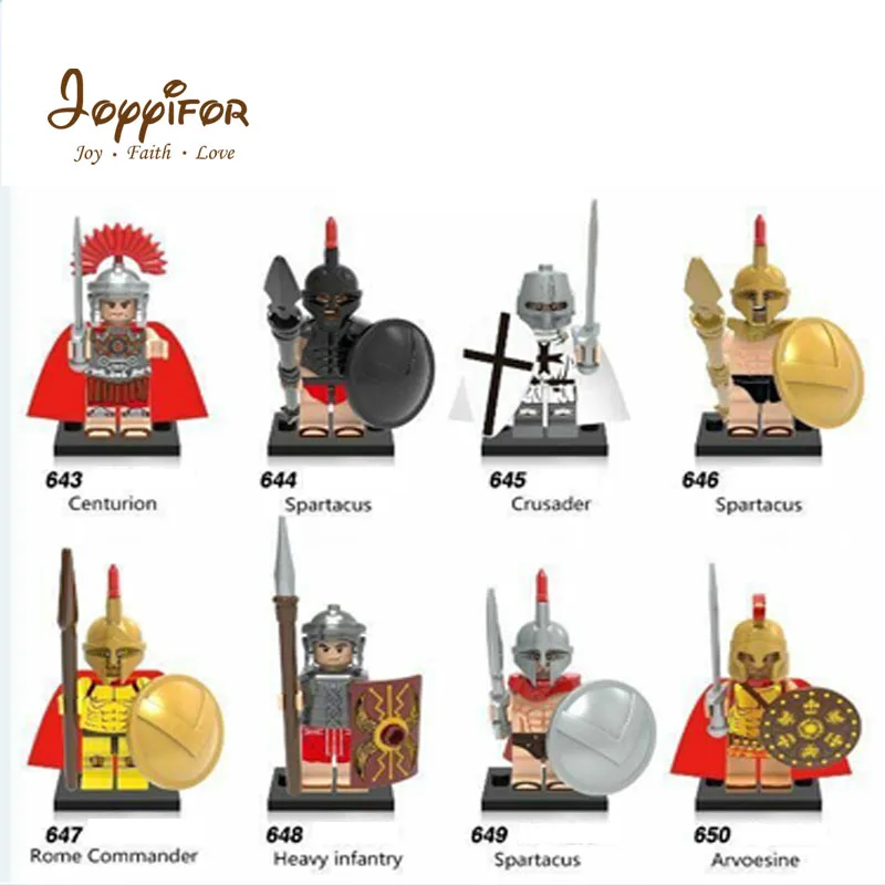 Joyyifor Compatible LegoINGlys NinjagoINGly Building Blocks Ninja Roma 300 Sparta soldier Centurion Crusader heavy infantry
Joyyifor Compatible LegoINGlys NinjagoINGly Building Blocks Ninja Roma 300 Sparta soldier Centurion Crusader heavy infantry