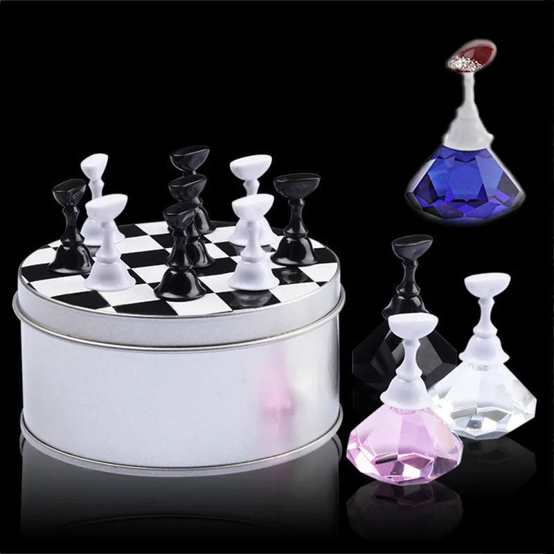 1 Set Chess Board Magnetic Nail Art Tip Crystal Stand Sets Salon Display Holder @ME88
1 Set Chess Board Magnetic Nail Art Tip Crystal Stand Sets Salon Display Holder @ME88