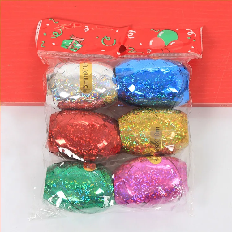 Balloons Ribbons Laser Curling Ribbon roll for Wedding Birthday Party Graduation Decoration DIY Accessories Party decorations
Balloons Ribbons Laser Curling Ribbon roll for Wedding Birthday Party Graduation Decoration DIY Accessories Party decorations