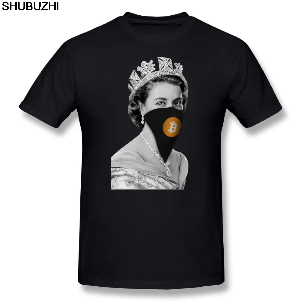 Funky T-Shirt Queen Bitcoin Bandit Funny Tees Male Round Neck Short Sleeve T Shirt Unique Men's Design 100% Cottom Funny
Funky T-Shirt Queen Bitcoin Bandit Funny Tees Male Round Neck Short Sleeve T Shirt Unique Men's Design 100% Cottom Funny