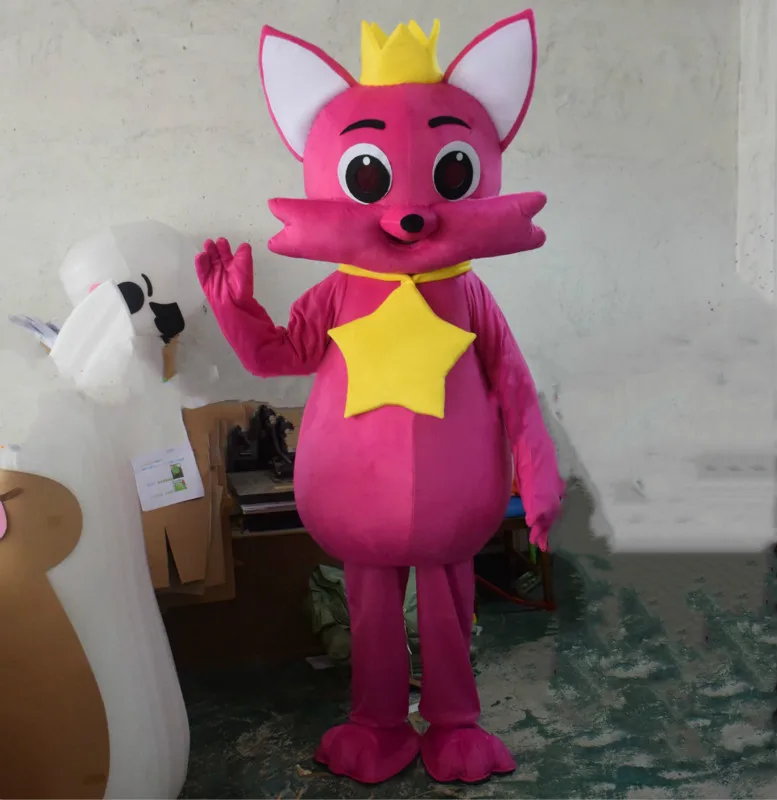 New Adult Foam Cute Pink Fox Baby Shark Party Mascot Costume Christmas Fancy Dress Halloween Girl Mascot Costume Free Shipping
New Adult Foam Cute Pink Fox Baby Shark Party Mascot Costume Christmas Fancy Dress Halloween Girl Mascot Costume Free Shipping