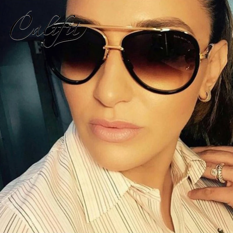 CALIFIT New Luxury High Quality Sunglasses Women Brand Design Ladies Fashion Coating Sun Glasses for Men de sol Pilot Shades
CALIFIT New Luxury High Quality Sunglasses Women Brand Design Ladies Fashion Coating Sun Glasses for Men de sol Pilot Shades