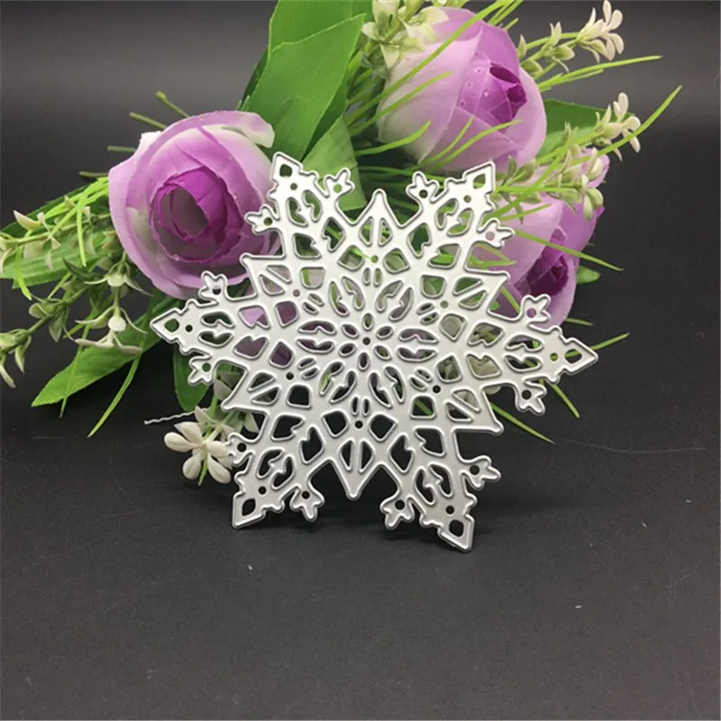 Metal Steel Snowflake Cutting Dies Stencil DIY Scrapbooking Album Card Paper Embossing Craft Decor
Metal Steel Snowflake Cutting Dies Stencil DIY Scrapbooking Album Card Paper Embossing Craft Decor