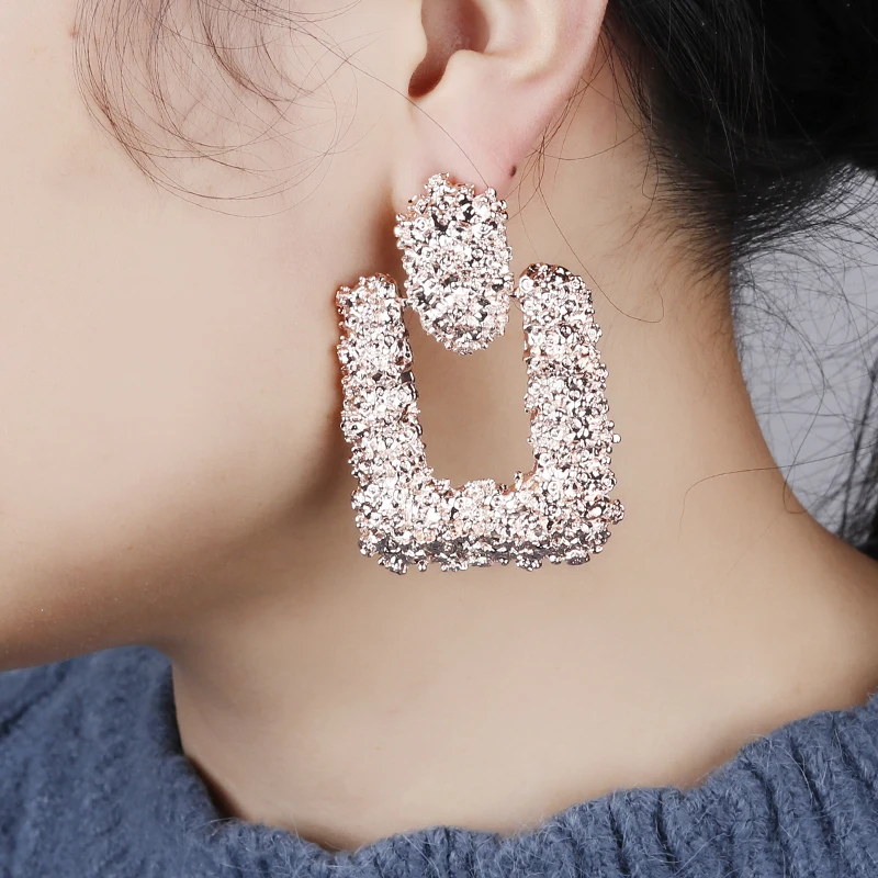 Flashbuy 6 Color Rectangle Alloy Drop Earrings For Women Geometric Statement Gold Sliver Earrings Fashion Jewelry Accessories
Flashbuy 6 Color Rectangle Alloy Drop Earrings For Women Geometric Statement Gold Sliver Earrings Fashion Jewelry Accessories