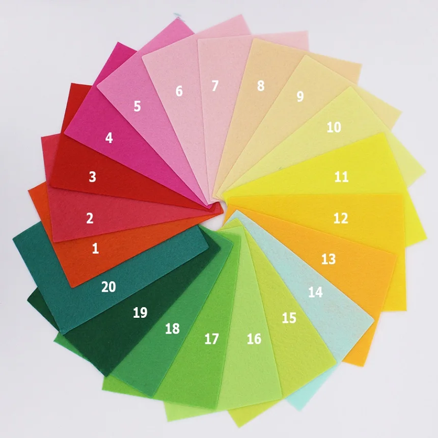 Felt Fabric For Patchwork Can Choose The Color Polyester Nonwoven Fabric Diy Sewing Handmade Felt Cloth Fieltro Feltro
Felt Fabric For Patchwork Can Choose The Color Polyester Nonwoven Fabric Diy Sewing Handmade Felt Cloth Fieltro Feltro