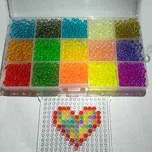 2400pcs/crystal transparent Aquua beads 15 colors water sticky beads Crystal Bead Craft Water Spray Art Gift for Children 
2400pcs/crystal transparent Aquua beads 15 colors water sticky beads Crystal Bead Craft Water Spray Art Gift for Children