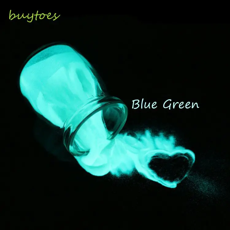 BUYTOES 50g blue green glow powder Luminous phosphor Pigment for DIY Paint Print ,Glow in dark Powder Dust for DIY nail polish
BUYTOES 50g blue green glow powder Luminous phosphor Pigment for DIY Paint Print ,Glow in dark Powder Dust for DIY nail polish
