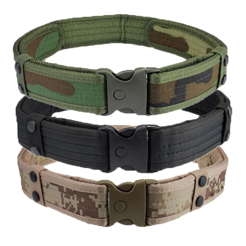 High Quality Men Belts Luxury Woodland Camouflage Waistband Tactical Military Hunting Belts Accessories Three Styles j2s
High Quality Men Belts Luxury Woodland Camouflage Waistband Tactical Military Hunting Belts Accessories Three Styles j2s