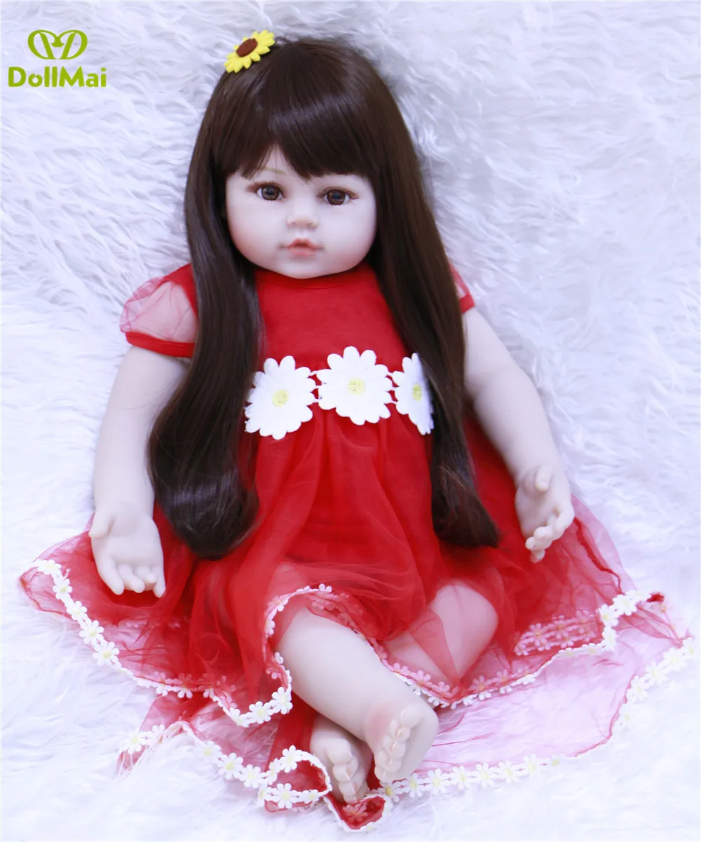 Adorable baby reborn girl dolls 58cm vinyl silicone reborn baby dolls toys for children gift bebe alive reborn bonecas
Adorable baby reborn girl dolls 58cm vinyl silicone reborn baby dolls toys for children gift bebe alive reborn bonecas