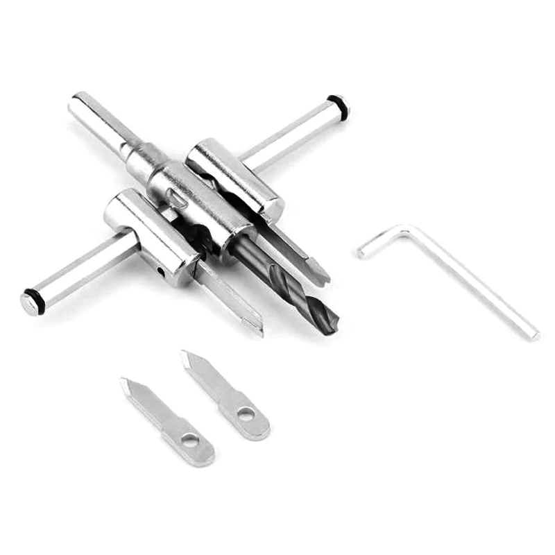 Adjustable Wood Woodworking Aluminum Plate Gypsum Board Sound Lamp Core Drill Bit Hole Saw Cutter Tools FC0086/87/88
Adjustable Wood Woodworking Aluminum Plate Gypsum Board Sound Lamp Core Drill Bit Hole Saw Cutter Tools FC0086/87/88