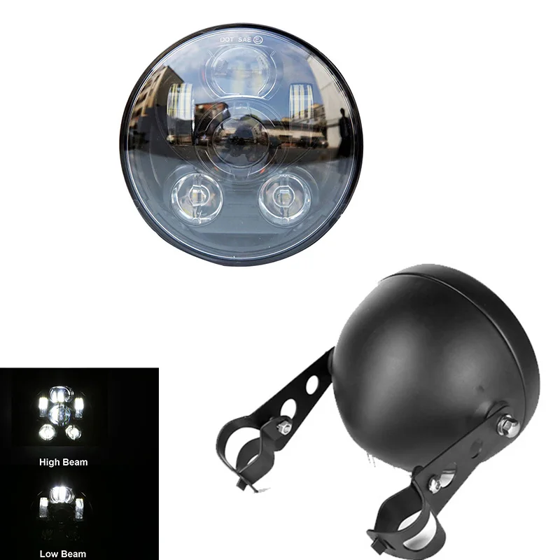 For Indian Scout Iron 883 5.75 Inch Round Headlamp For Harley Dyna Sportster 1200 Turn Signal Light Projector LED Moto Headlight
For Indian Scout Iron 883 5.75 Inch Round Headlamp For Harley Dyna Sportster 1200 Turn Signal Light Projector LED Moto Headlight
