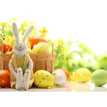 Colorwonder Photography Background Rabbit with Yellow Dress 7x5ft Colorful Eggs with Green Glass Backdrop for Easter Day Decor
Colorwonder Photography Background Rabbit with Yellow Dress 7x5ft Colorful Eggs with Green Glass Backdrop for Easter Day Decor