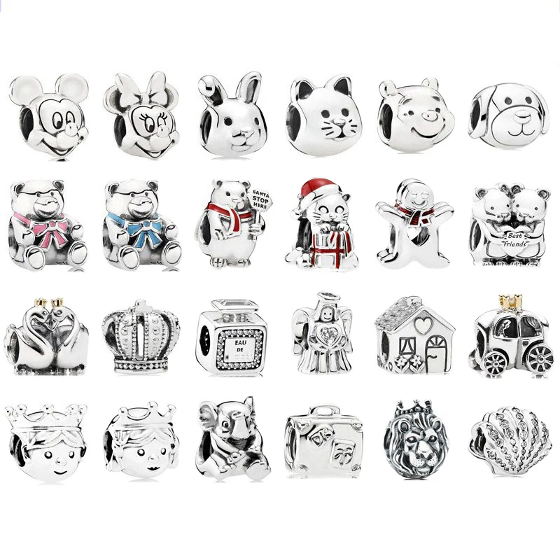 Suitable for Pandora Bracelet Charm DIY Women Party Gift Jewelry Animal Bear Rabbit Kitten Pumpkin Car Beads Sterling Silver 92
Suitable for Pandora Bracelet Charm DIY Women Party Gift Jewelry Animal Bear Rabbit Kitten Pumpkin Car Beads Sterling Silver 92