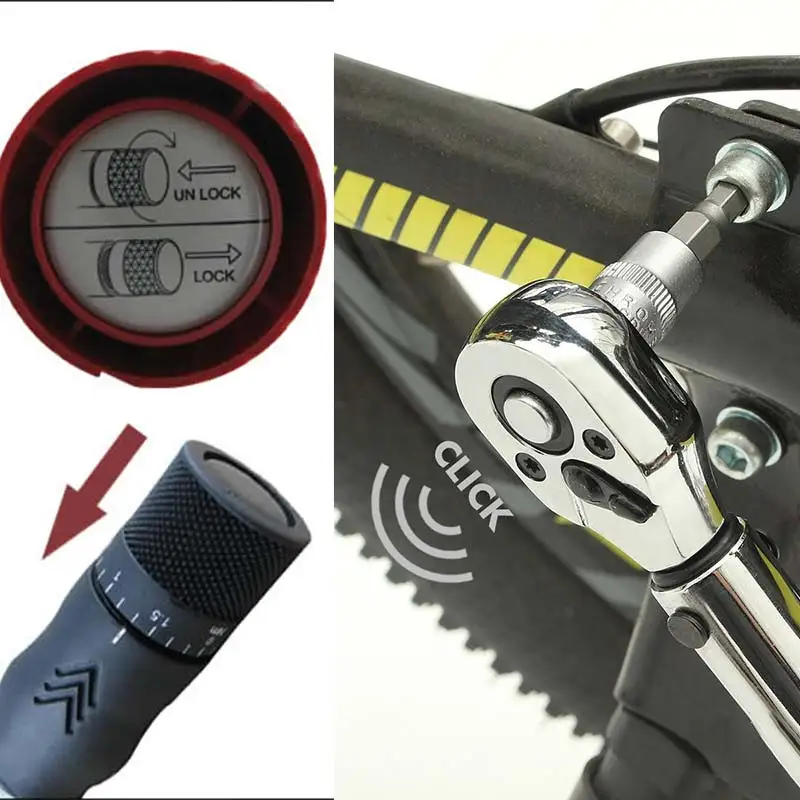 Newly 2-14NM Window Type Small Torque Wrench 1/4" Ratchet Torque Bike Torque Socket Wrench FMS19
Newly 2-14NM Window Type Small Torque Wrench 1/4" Ratchet Torque Bike Torque Socket Wrench FMS19