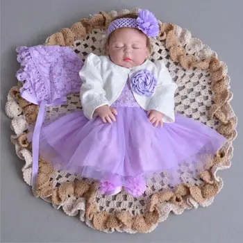 Purple Thin Lace Flowers Tulle Baby Girl Birthday Dress Princess Wedding Party Newborn Flower Headband Mini Coat Hat
Purple Thin Lace Flowers Tulle Baby Girl Birthday Dress Princess Wedding Party Newborn Flower Headband Mini Coat Hat