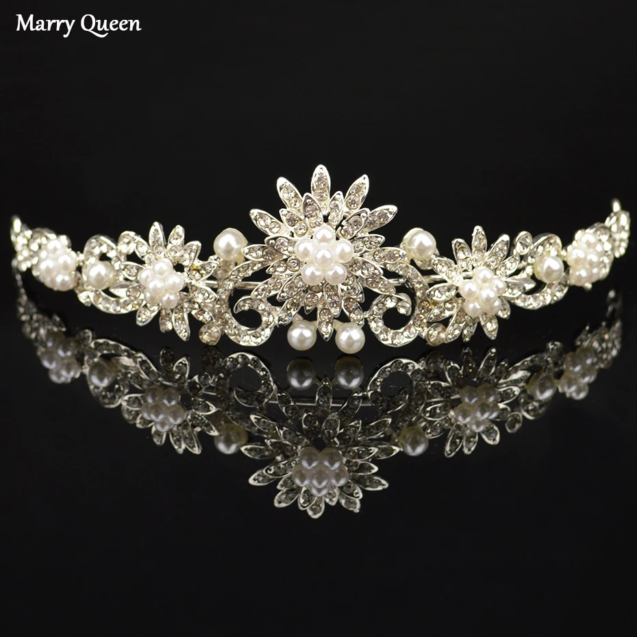 Fashion New Rhinestone Girl Crown Hair Accessories Handmade Pearl Flower Princess Hair Accessories Bride Wedding Hair Hoop
Fashion New Rhinestone Girl Crown Hair Accessories Handmade Pearl Flower Princess Hair Accessories Bride Wedding Hair Hoop
