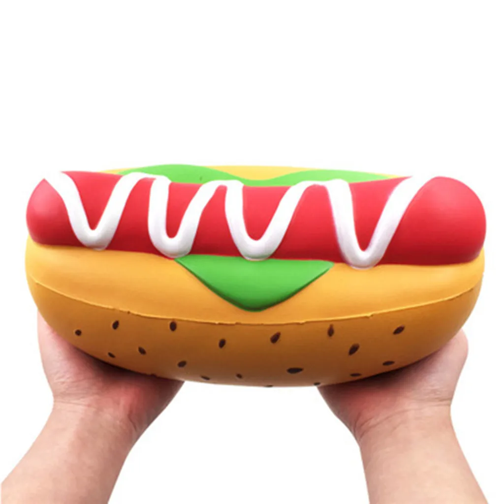 Squishy Jumbo Giant Hot Dog Slow Rising Scented Stress Relief Toys for Kids Adult Squish Soft Squishy Toys Antistress Gadgets
Squishy Jumbo Giant Hot Dog Slow Rising Scented Stress Relief Toys for Kids Adult Squish Soft Squishy Toys Antistress Gadgets