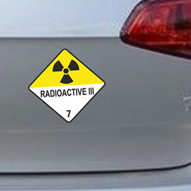 HotMeiNi 3D Car Sticker Radioactive Iii Atomic Nuclear Radiation Windows Accessories Personality Danger Warning Sign Vinyl Decal
HotMeiNi 3D Car Sticker Radioactive Iii Atomic Nuclear Radiation Windows Accessories Personality Danger Warning Sign Vinyl Decal