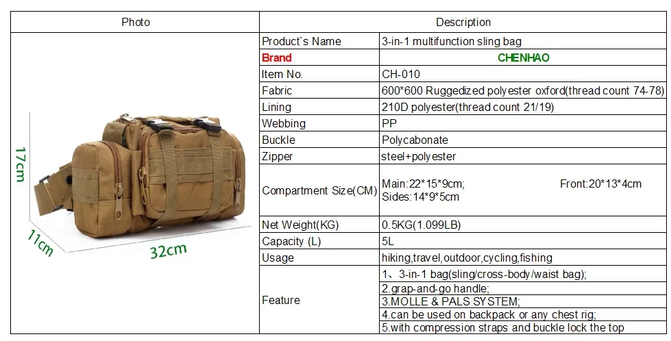 tactical bag