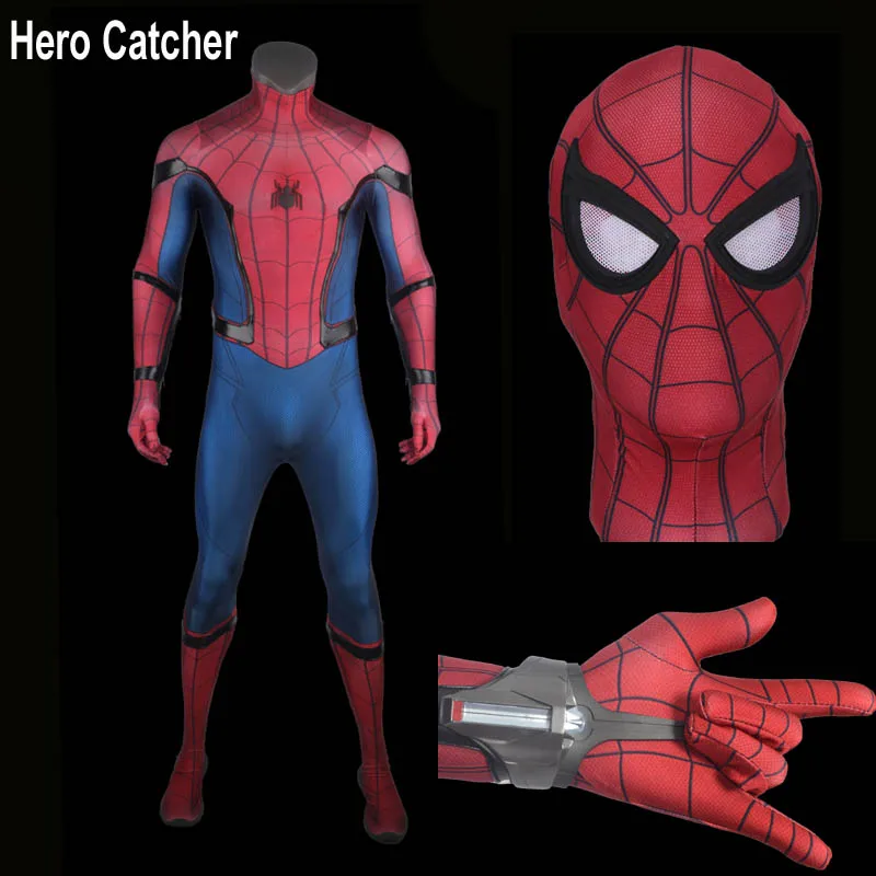 Hero Catcher 6 Top Quality 2017 Homecoming Spider Man Costume With Shooter Tom Spiderman Suit Newest Spiderman Cosplay Costume
Hero Catcher 6 Top Quality 2017 Homecoming Spider Man Costume With Shooter Tom Spiderman Suit Newest Spiderman Cosplay Costume