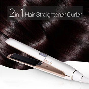 LCD Digital Negative Ion Flat Iron Fast Straightening Hair Curler Curling Irons Professional Ceramic Anion Hair Straightener P40
LCD Digital Negative Ion Flat Iron Fast Straightening Hair Curler Curling Irons Professional Ceramic Anion Hair Straightener P40