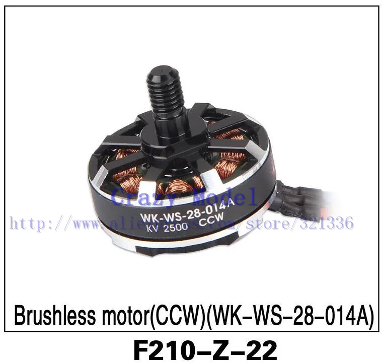 Free Shipping Original Walkera F210 RC Helicopter Quadcopter spare parts F210-Z-22 Brushless motor(CCW)(WK-WS-28-014A)
Free Shipping Original Walkera F210 RC Helicopter Quadcopter spare parts F210-Z-22 Brushless motor(CCW)(WK-WS-28-014A)