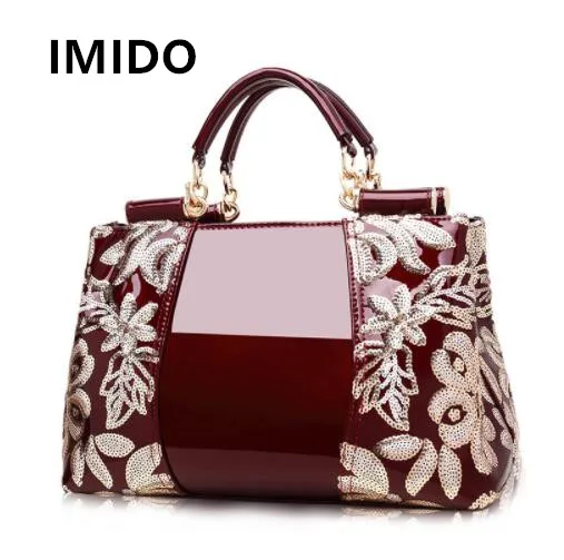 IMIDO Women Bags High-end Counters Genuine Leather Patent Leather Handbags Women's Handbags Shoulder Bags Luxury Famous Brand
IMIDO Women Bags High-end Counters Genuine Leather Patent Leather Handbags Women's Handbags Shoulder Bags Luxury Famous Brand