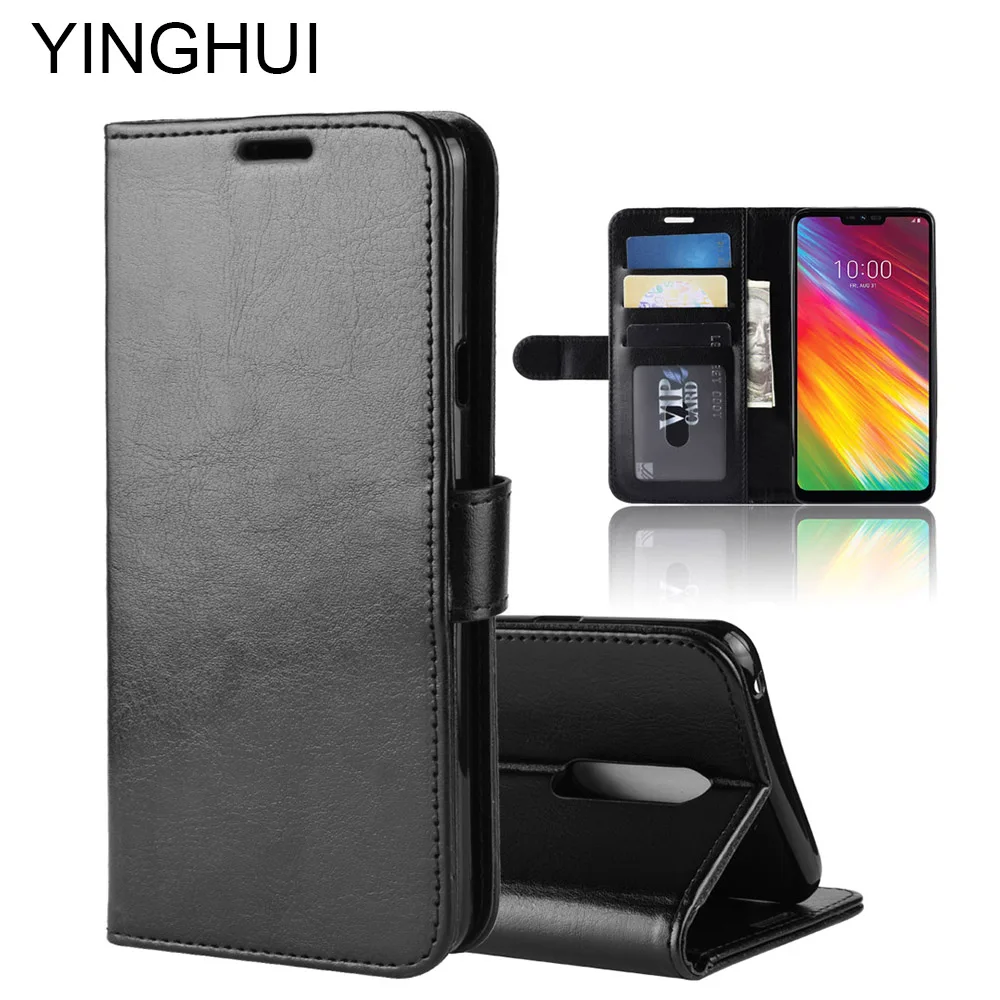 YINGHUI Luxury Wallet Case For LG G7 Fit Phone Cases PU Leather Flip Protective Cover for LG G7 Fit 6.1" Vintage Case Coque
YINGHUI Luxury Wallet Case For LG G7 Fit Phone Cases PU Leather Flip Protective Cover for LG G7 Fit 6.1" Vintage Case Coque