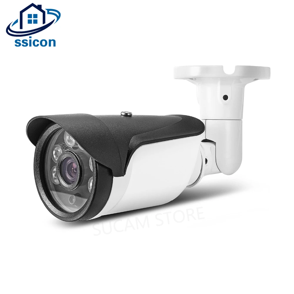 SSICON High Resolution AHD 5MP Surveillance Camera 3.6mm Lens Bullet Waterproof Outdoor infrared Security Camera With OSD Menu
SSICON High Resolution AHD 5MP Surveillance Camera 3.6mm Lens Bullet Waterproof Outdoor infrared Security Camera With OSD Menu