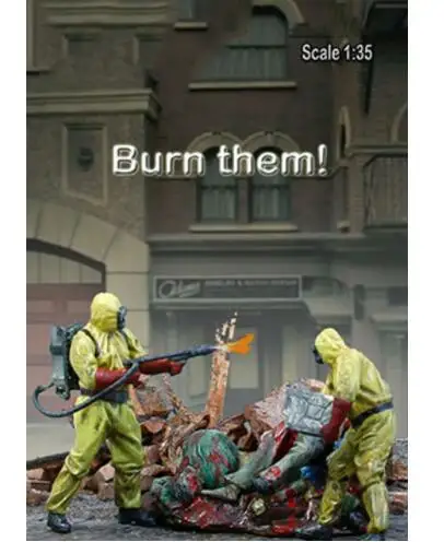 New Unassembled 1/35 modern Burn Them Set new coming soldiers Resin Kit DIY Toys Unpainted resin model
New Unassembled 1/35 modern Burn Them Set new coming soldiers Resin Kit DIY Toys Unpainted resin model