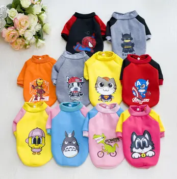 FA130 Free shipping Winter Pet dog cotton sweater Warm Cartoon Character Winter Vest T-shirt for Puppy Small dog hoodies clothes
FA130 Free shipping Winter Pet dog cotton sweater Warm Cartoon Character Winter Vest T-shirt for Puppy Small dog hoodies clothes