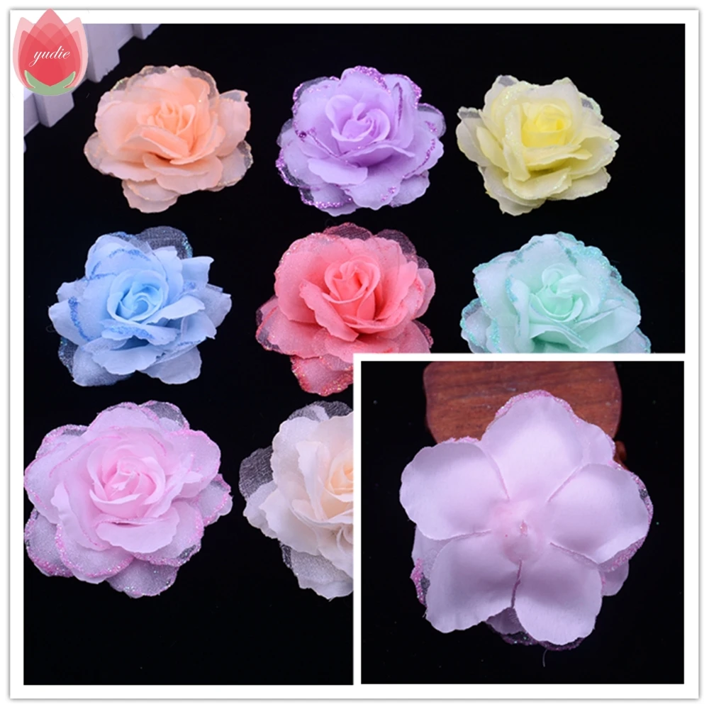 2017 New 10pcs 7cm Lace Handmade Artificial Rose Flowers For Wedding Party Decoration Rosa Accessories Fake Plants Flowers
2017 New 10pcs 7cm Lace Handmade Artificial Rose Flowers For Wedding Party Decoration Rosa Accessories Fake Plants Flowers