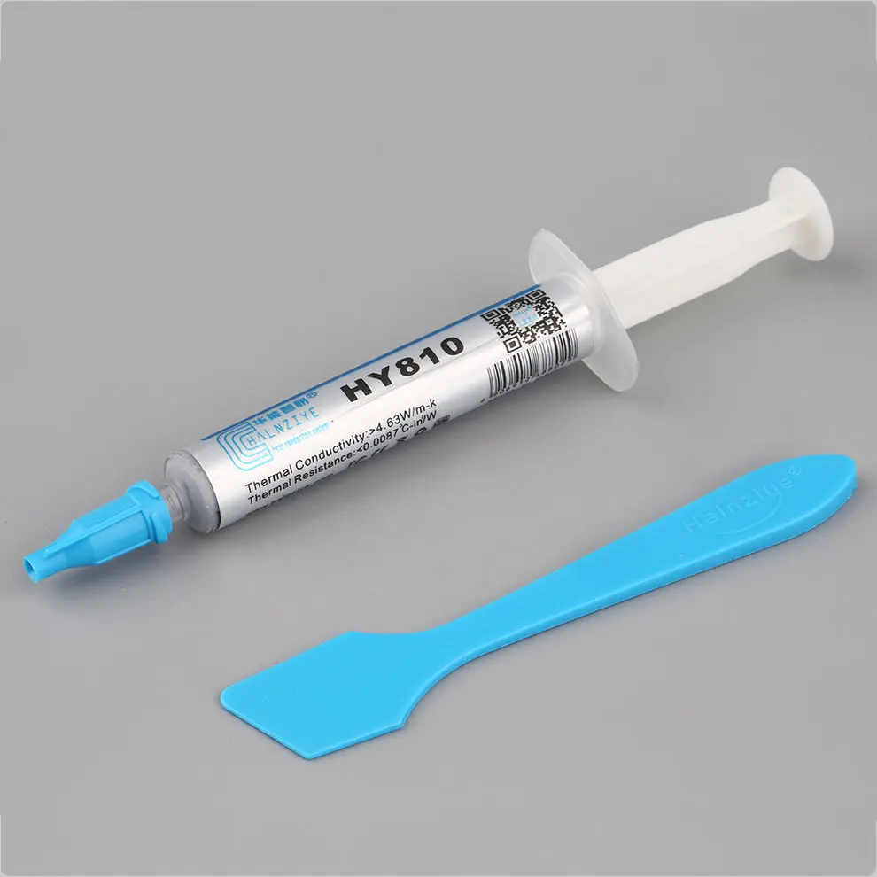 5PCS 2g HY810-OP2G Extreme High Quality CPU Thermal Grease with A Plastic Tool
5PCS 2g HY810-OP2G Extreme High Quality CPU Thermal Grease with A Plastic Tool