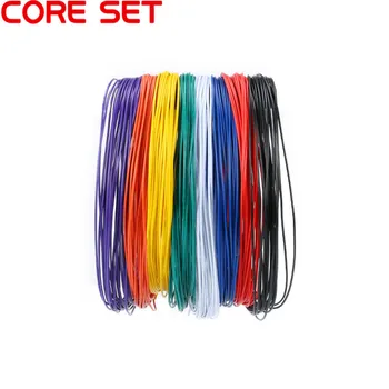 1 Set 10 Meters Wire 26AWG 1.3mm PVC Wire Electronic Cable Insulated LED Cable For DIY Connect 8 Color
1 Set 10 Meters Wire 26AWG 1.3mm PVC Wire Electronic Cable Insulated LED Cable For DIY Connect 8 Color