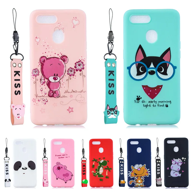 Cute Panda Unicorn Cat Dog Bear Soft Silicone TPU Case For OPPO Realme 3 F11 Pro F9 Pro F7 A83 A7 AX7 Realme 2 Case With Lanyard
Cute Panda Unicorn Cat Dog Bear Soft Silicone TPU Case For OPPO Realme 3 F11 Pro F9 Pro F7 A83 A7 AX7 Realme 2 Case With Lanyard
