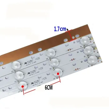 10pcs 32'' 570mm*17mm 10leds LED Backlight Lamps LED Strips w/ Optical Lens Fliter for 32" TV Monitor Panel 30V New
10pcs 32'' 570mm*17mm 10leds LED Backlight Lamps LED Strips w/ Optical Lens Fliter for 32" TV Monitor Panel 30V New