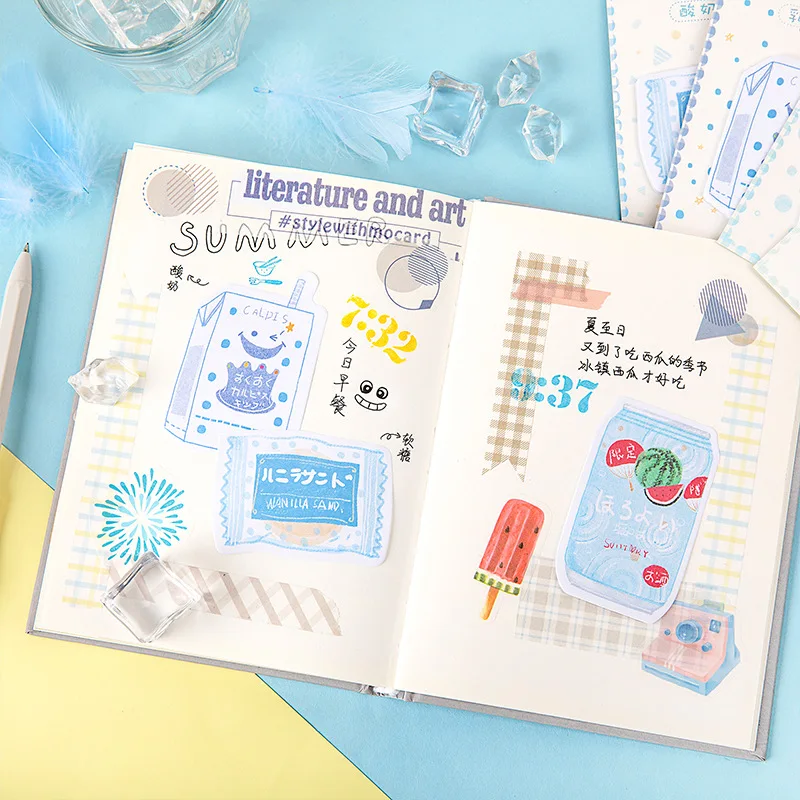 Kawaii Stationery Blue Snacks Series Memo Pad Paper Sticky Notes School Office Message Notepad Cute Stationery
Kawaii Stationery Blue Snacks Series Memo Pad Paper Sticky Notes School Office Message Notepad Cute Stationery