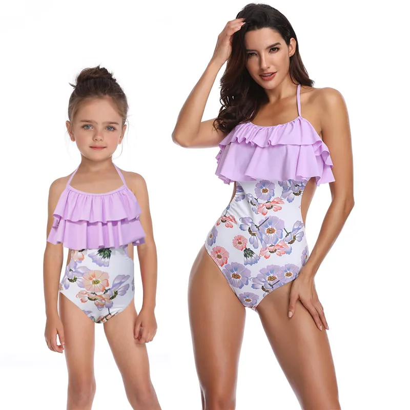 Vintage Print Women One Piece Swimsuit Ruffle Bandege Swimwear Back Cross Bikini Bathing Suit Beachwear Monokini
Vintage Print Women One Piece Swimsuit Ruffle Bandege Swimwear Back Cross Bikini Bathing Suit Beachwear Monokini