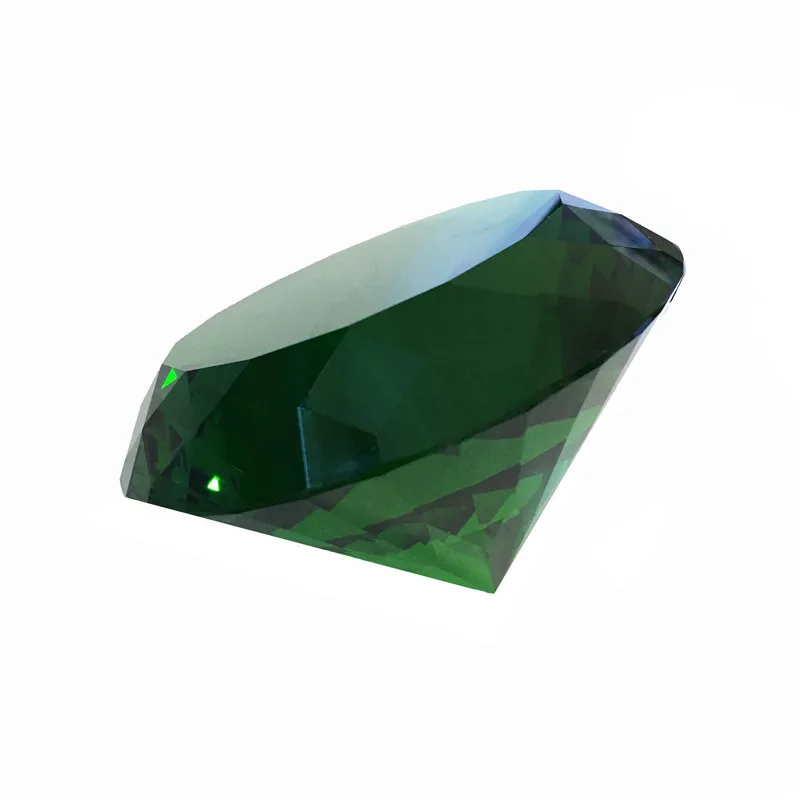 150mm 1pcs Dark Green Multifaceted Crystal Diamond Paperweight Craft For Hotel Decoration News
150mm 1pcs Dark Green Multifaceted Crystal Diamond Paperweight Craft For Hotel Decoration News