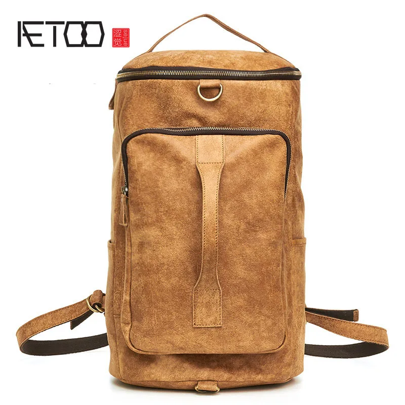AETOO Ultra-light leather men's first layer of leather hand luggage bag multi-functional leisure shoulder bag shoulder bag
AETOO Ultra-light leather men's first layer of leather hand luggage bag multi-functional leisure shoulder bag shoulder bag