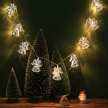 1.1M 10Leds Christmas Decoration Lamp Led String Lights Bell Candle Fairy Light Holiday Party Home Garden Xmas Decor
1.1M 10Leds Christmas Decoration Lamp Led String Lights Bell Candle Fairy Light Holiday Party Home Garden Xmas Decor