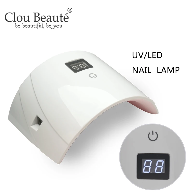 Clou Beaute LED/UV 36W Manicure Lamp Nail UV Lamp Infrared Sensing Dryer 30s 60s Timer Gel Nail Polish Dryer
Clou Beaute LED/UV 36W Manicure Lamp Nail UV Lamp Infrared Sensing Dryer 30s 60s Timer Gel Nail Polish Dryer