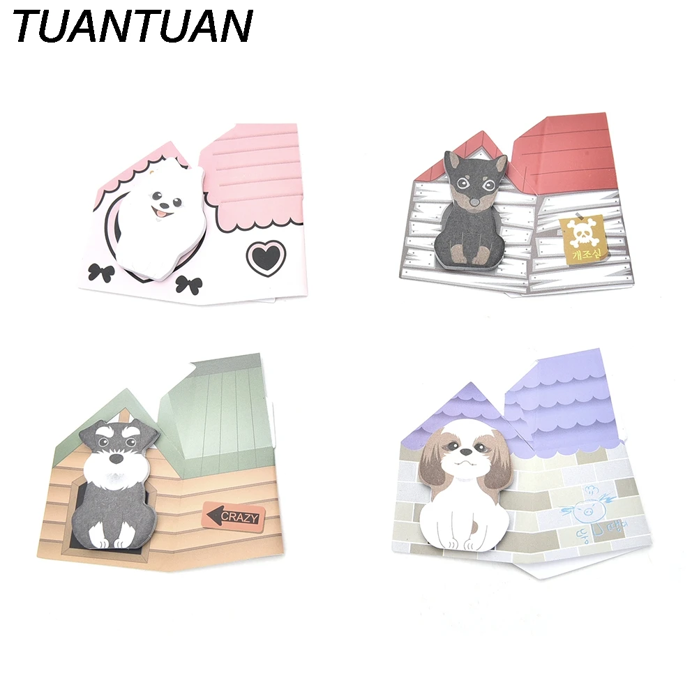 TUANTUAN Cute Cat and Dog Memo Pads Sticky Note Cartoon Sticker Office Material Stationery Gift
TUANTUAN Cute Cat and Dog Memo Pads Sticky Note Cartoon Sticker Office Material Stationery Gift