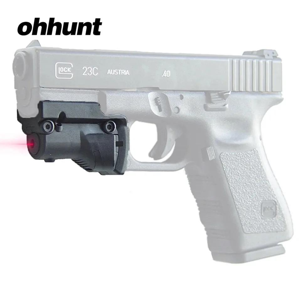 Ohhunt Tactical 5mw Red Laser sight Scope red dot for Glock 19 23 22 17 21 37 31 20 34 35 37 38 Pistol Rifle Airsoft Hunting
Ohhunt Tactical 5mw Red Laser sight Scope red dot for Glock 19 23 22 17 21 37 31 20 34 35 37 38 Pistol Rifle Airsoft Hunting