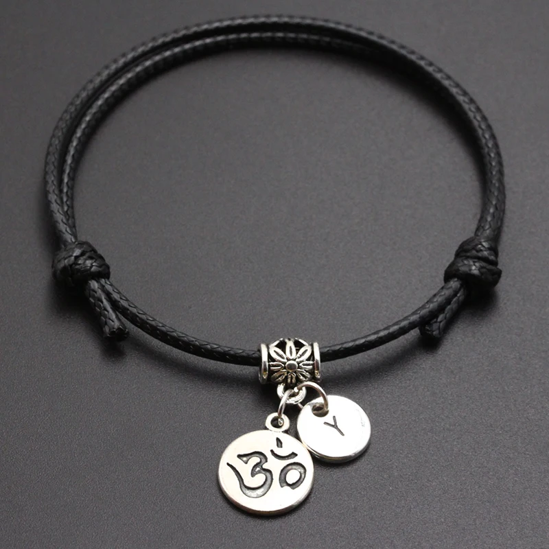 New A-Z Letters OM Yoga Pendant Red Thread String Bracelet Handmade Diy Lucky Rope Bracelet For Women Men Jewelry Gift
New A-Z Letters OM Yoga Pendant Red Thread String Bracelet Handmade Diy Lucky Rope Bracelet For Women Men Jewelry Gift