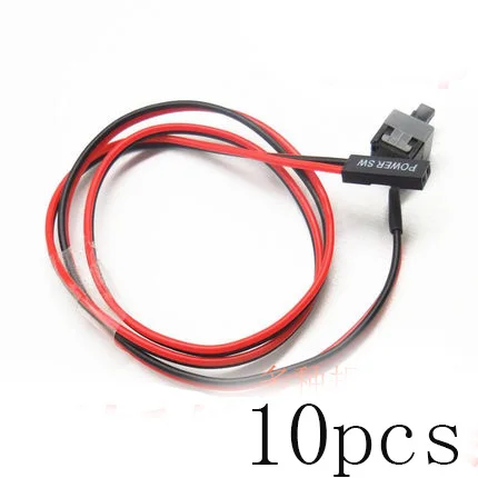 Marsnaska10Pcs/lot PC Computer Desktop ATX Power On Supply Reset Switch Connector Cable Cord
Marsnaska10Pcs/lot PC Computer Desktop ATX Power On Supply Reset Switch Connector Cable Cord
