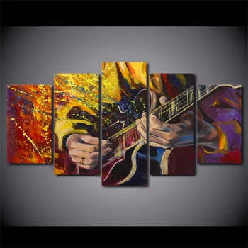 5 Piece HD Printed Guitarist Wonderful Play Framed Wall Picture Art Poster Painting On Canvas For Living Room Affiche Decoration
5 Piece HD Printed Guitarist Wonderful Play Framed Wall Picture Art Poster Painting On Canvas For Living Room Affiche Decoration